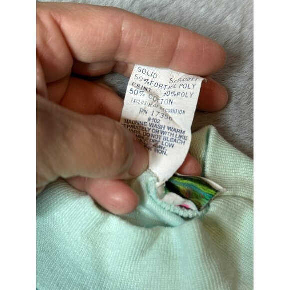 VTG 1990s Jet Set Express All The Girls Think Scott Is So Cute Sweater Girls 5 - Picture 10 of 10